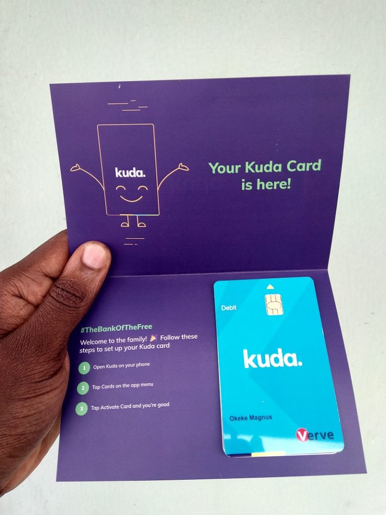 Kudabank ATM card