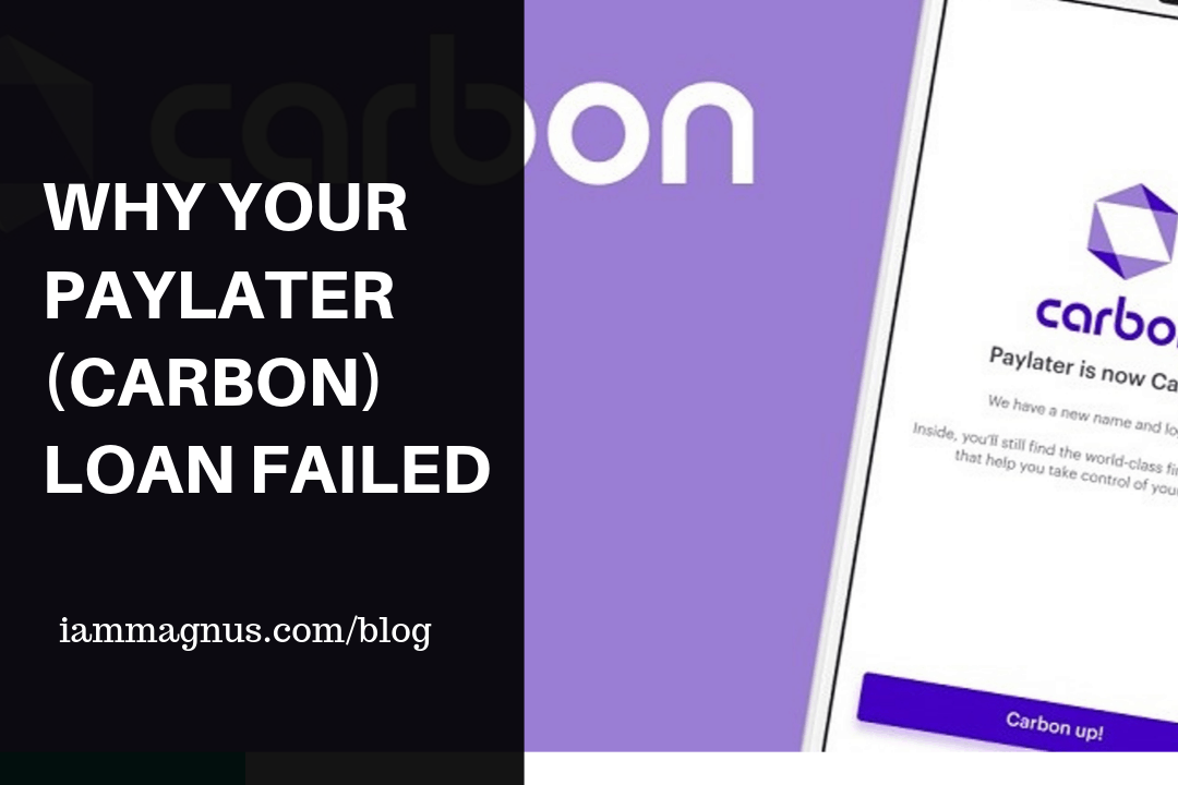 Why Your Paylater (Carbon) Loan Failed