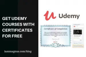 How to Get all Udemy Courses With Certificates for Free