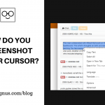How Do You Screenshot Your Cursor