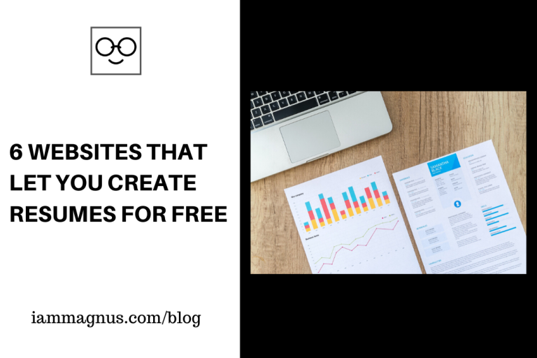 6 Websites That Let You Create Resumes For Free