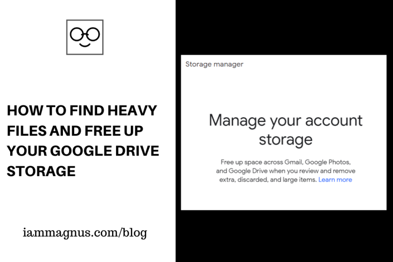 How to Find Heavy Files and Free Up Your Google Drive Storage