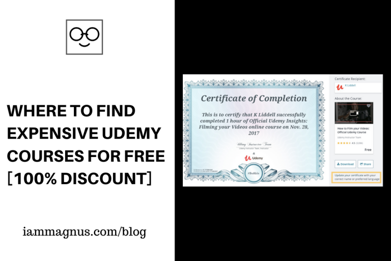5 Places to Find Expensive Udemy Courses for FREE [100% Discount]
