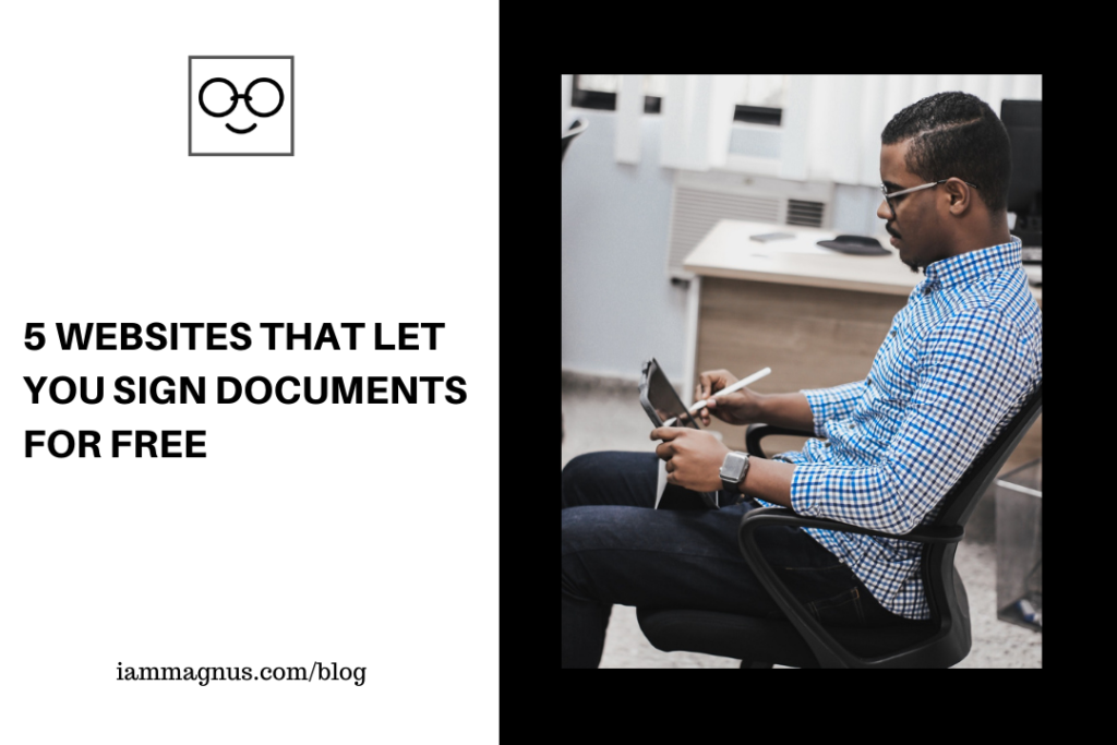 Sign Documents For Free