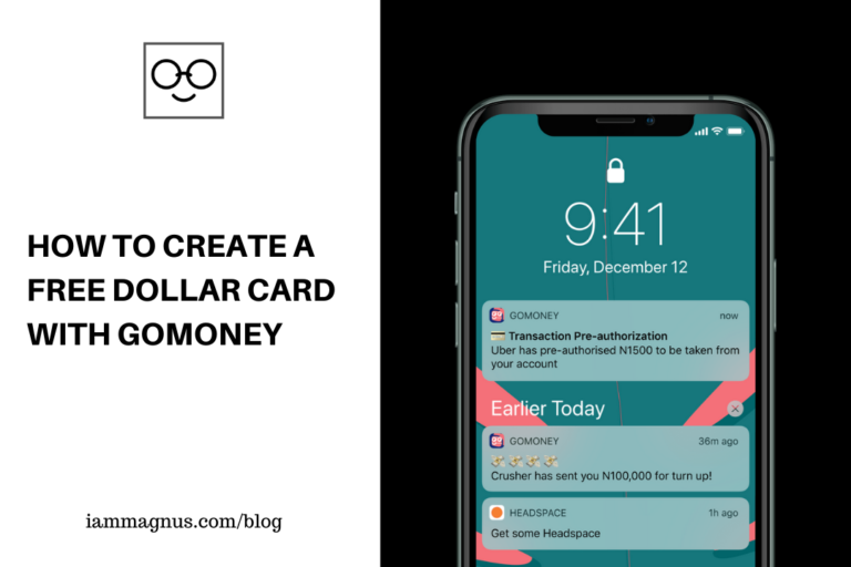 How to Create a Free Dollar Card With Gomoney