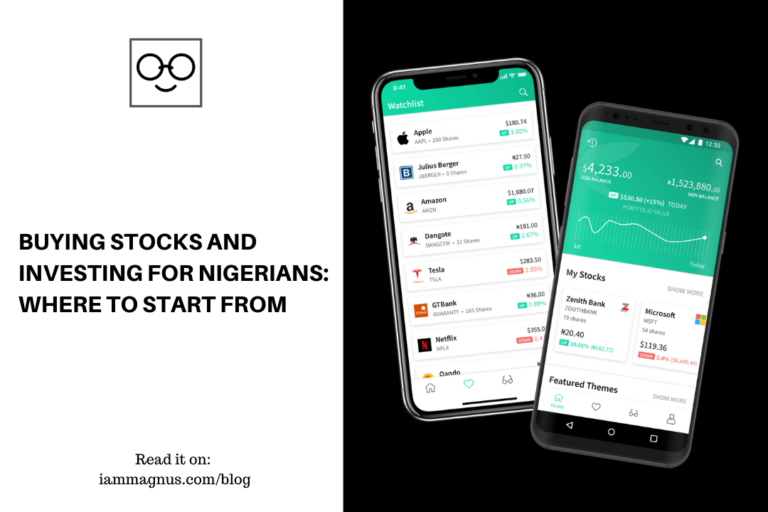 Buying Stocks And Investing For Nigerians Where to Start From