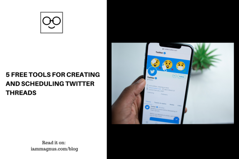 5 Free Tools for Creating and Scheduling Twitter threads