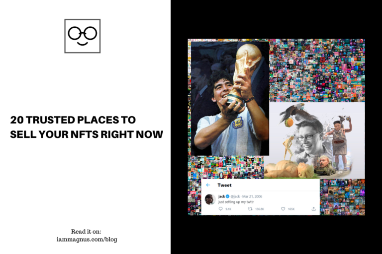 20 Places to sell your NFTs Right Now