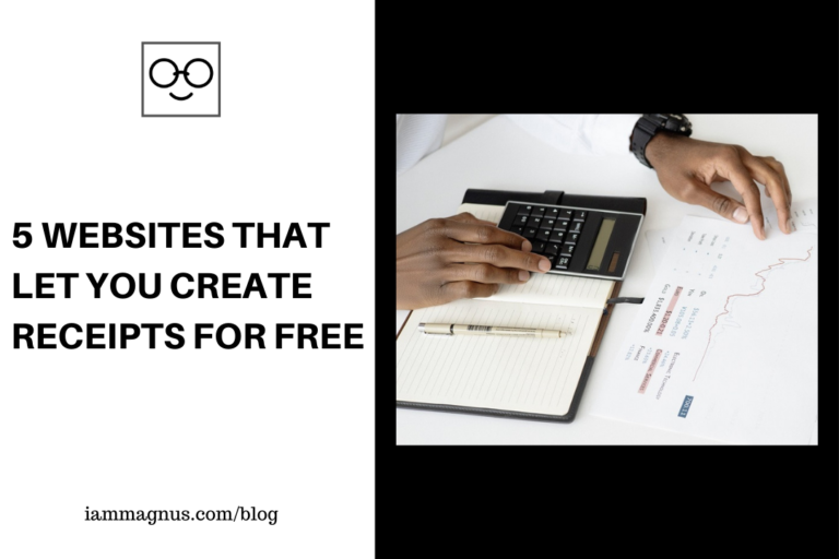5 Websites That Let You Create Receipts For Free